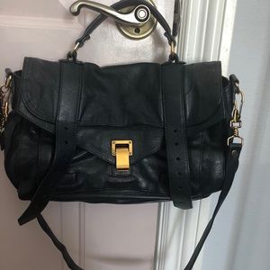 Proenza Schouler PS1 medium midnight blue